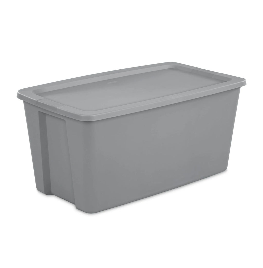 50 Gallon 2 Pack Extra Large Plastic Storage Tote with Lids S705887