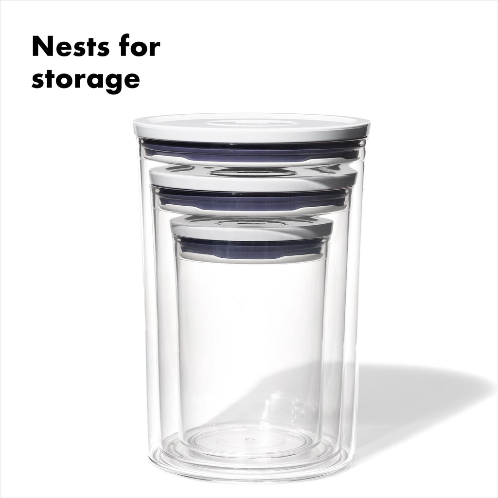 3 Piece Round Canister Set U83703