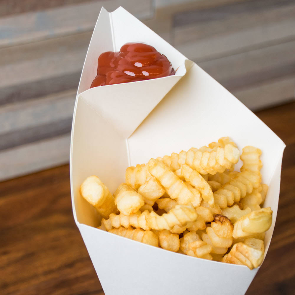 20 oz Square Cardboard Cone X7005