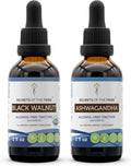 Black Walnut and Ashwagandha Liquid Extract 2x2 fl oz O851450