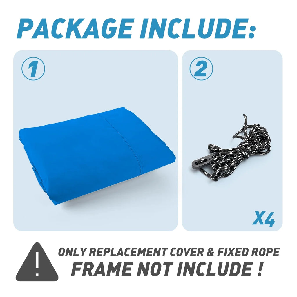 10x10FT Canopy Tent Replacement Top J765836