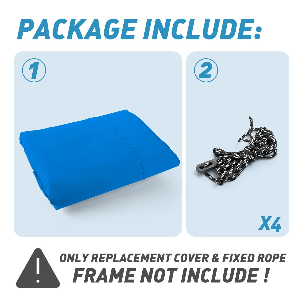 10x10FT Canopy Tent Replacement Top J765836