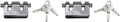 2 Pack Panzer Lock For 3/8" Security Chain L693900