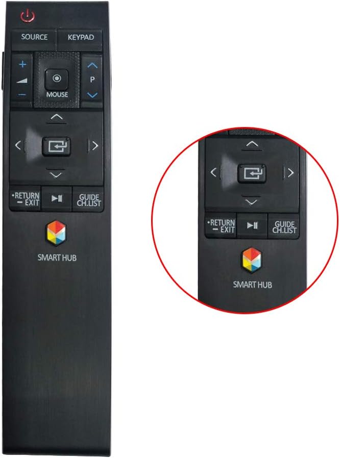 Replacement Smart Remote Control for Smart TV, Pack of 2 P24223
