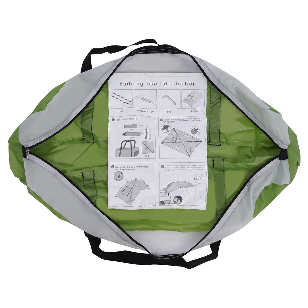 Green Waterproof Car Tailgate Tent M681