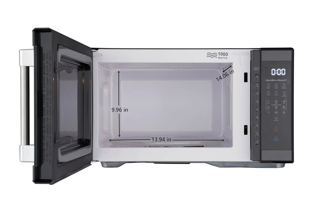 1.1 cu ft Stainless Steel Countertop Microwave Oven S971