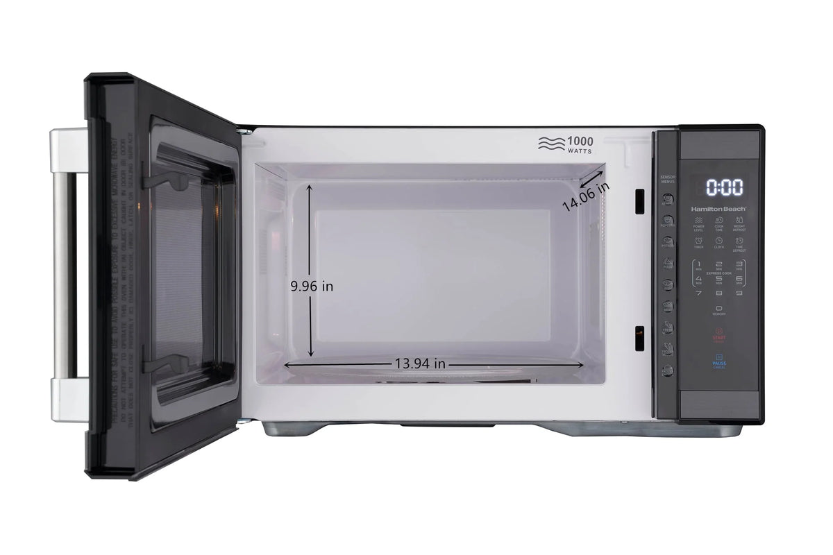 1.1 cu ft Stainless Steel Countertop Microwave Oven S971