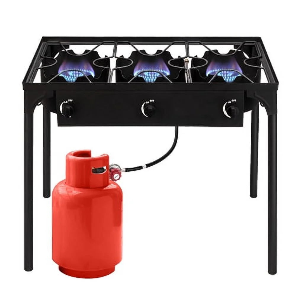Portable 225,000 BTU 3-Burner Camping Stove B261120