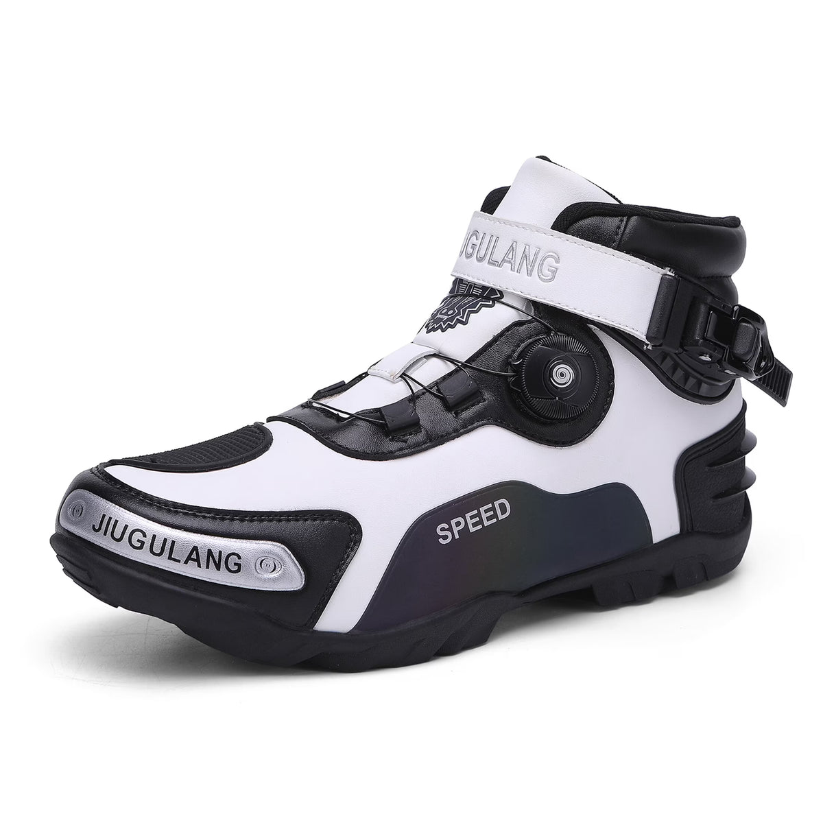 Men Motorcycle Shoes Anti-Slip Boots D5724