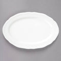 White Porcelain Oval Platter N998