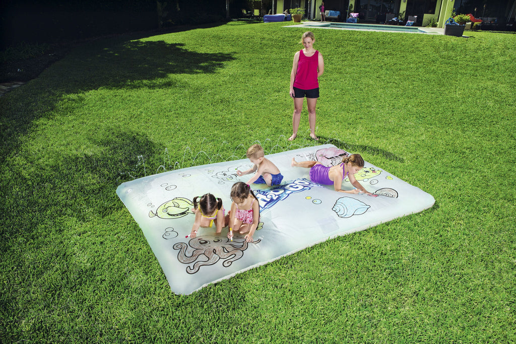9.8' x 6.6' Art Water Mat R50470