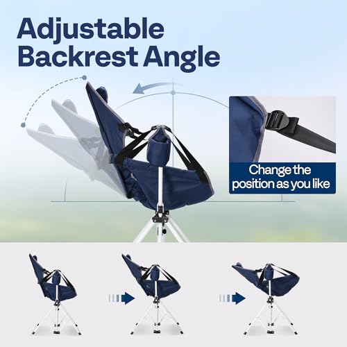 Hammock Camping Chair with Adjustable Pillow W88941