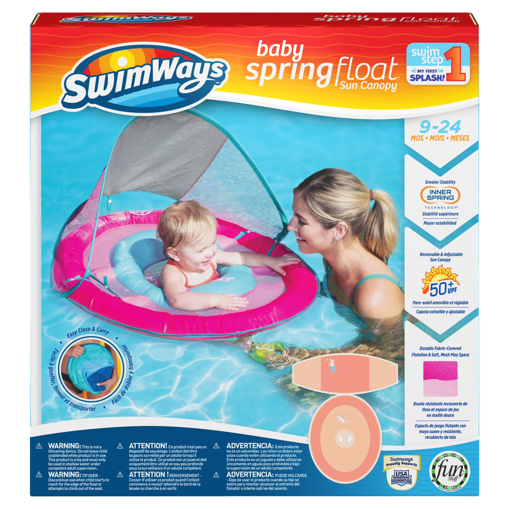 Pink Mermaid Unicorn Baby Spring Float S825