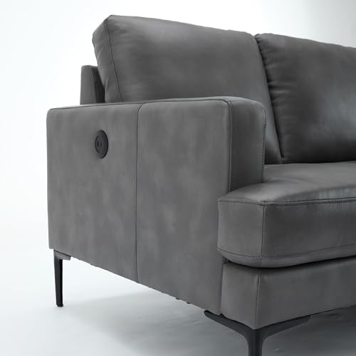 Beige 3 Seater Sectional Sofa with Storage S838244