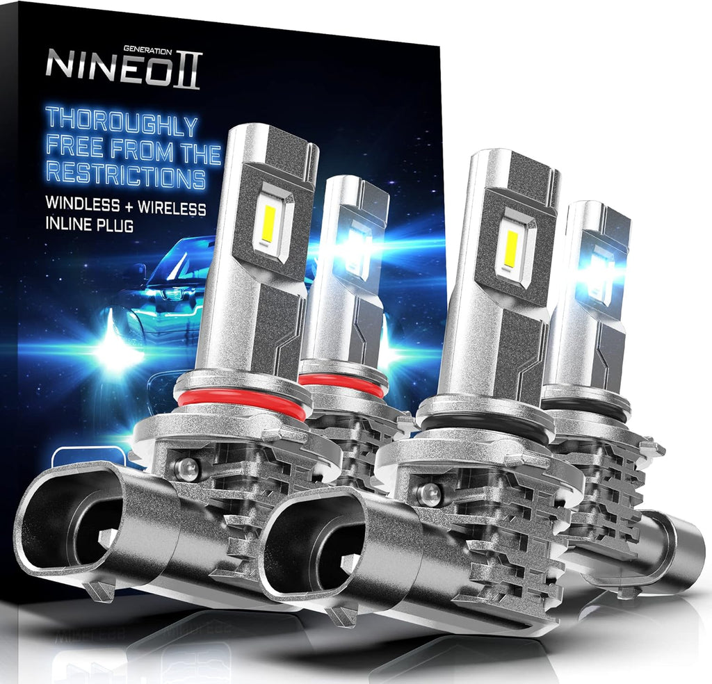 Pack of 4 24000LM 6500K Cool White LED Bulbs Combo S268