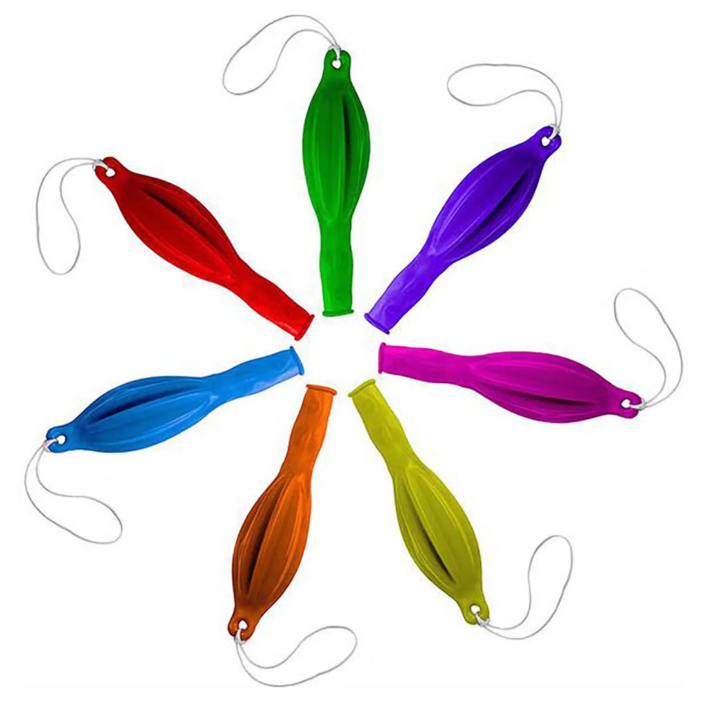 15PCS Inflatable Racket Ball with Rubber Band J233145