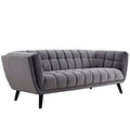 Grey Fabric Sofa U3259