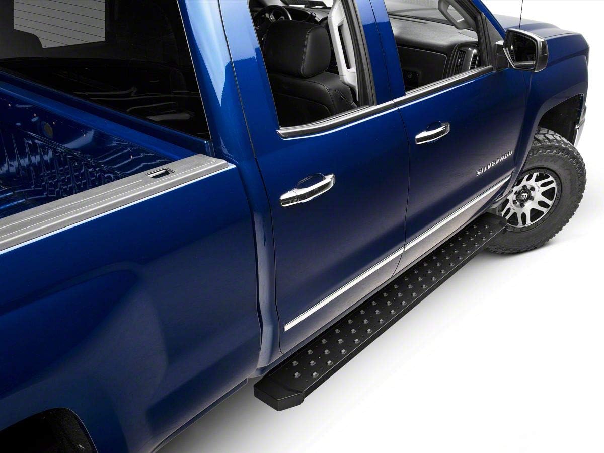 Textured Black Running Boards W373