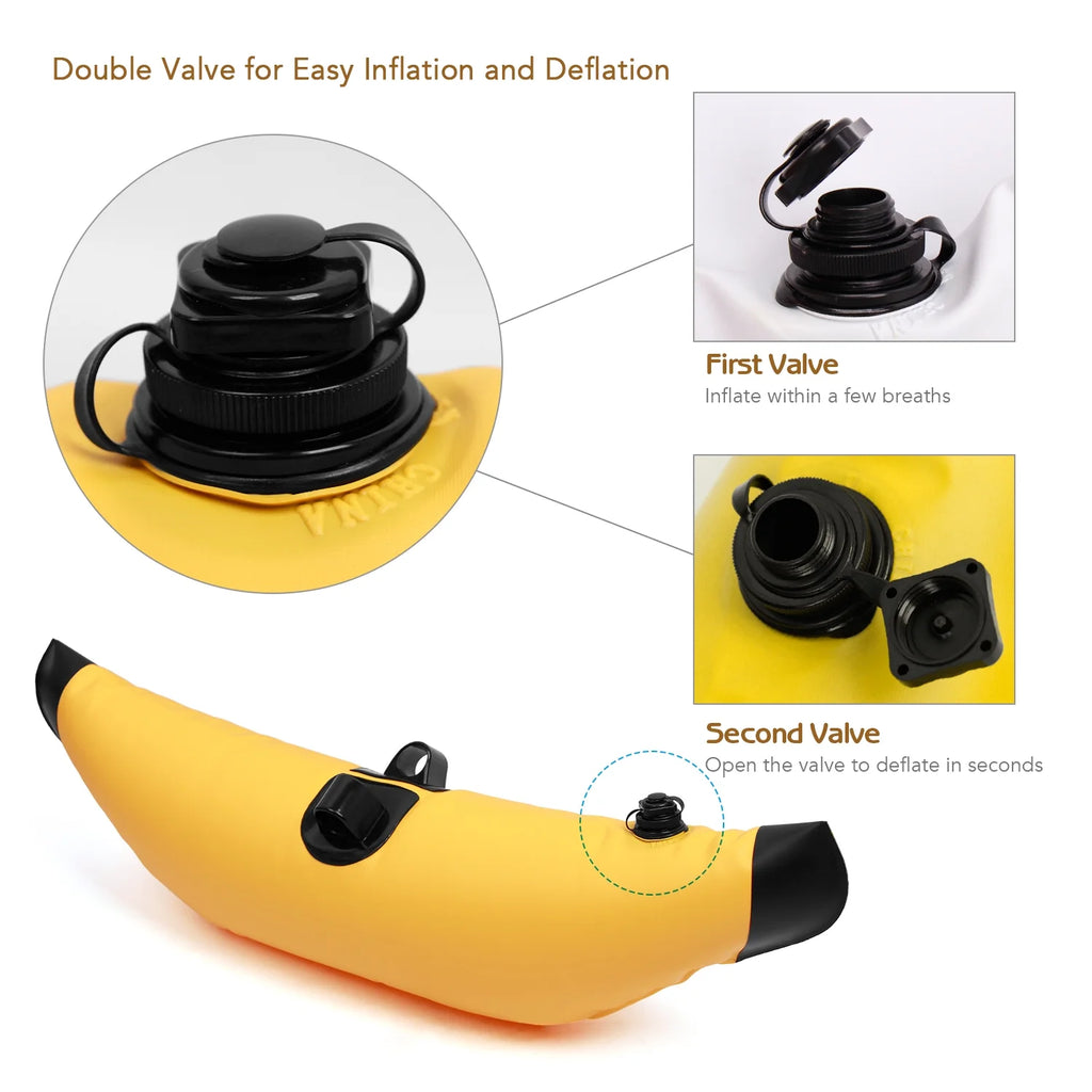 Kayak PVC Inflatable Outrigger Float Stabilizer Kit J898