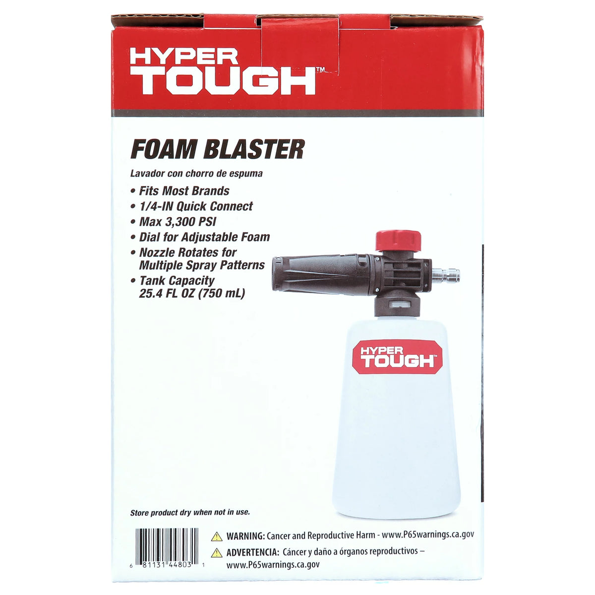 Foam Blaster for Pressure Washer, 25.4 fl oz E57542