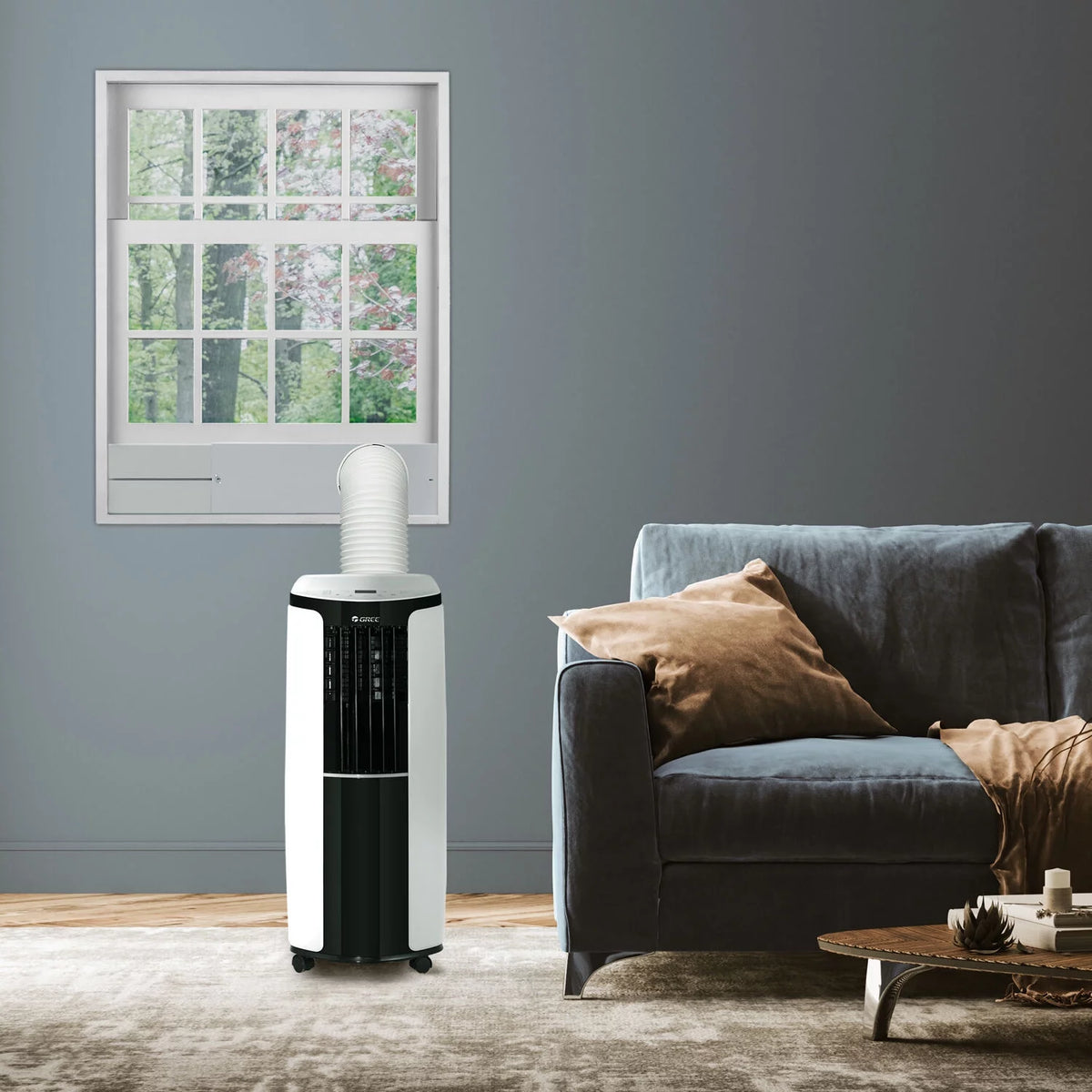 6,000 BTU Portable Air Conditioner with Remote A7844