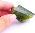 Natural Green Tourmaline Rough Stone 40 50g E12662