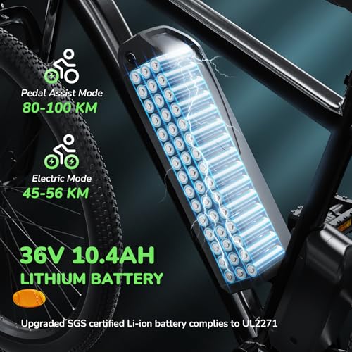 750W 26" Electric Mountain Bike V9193