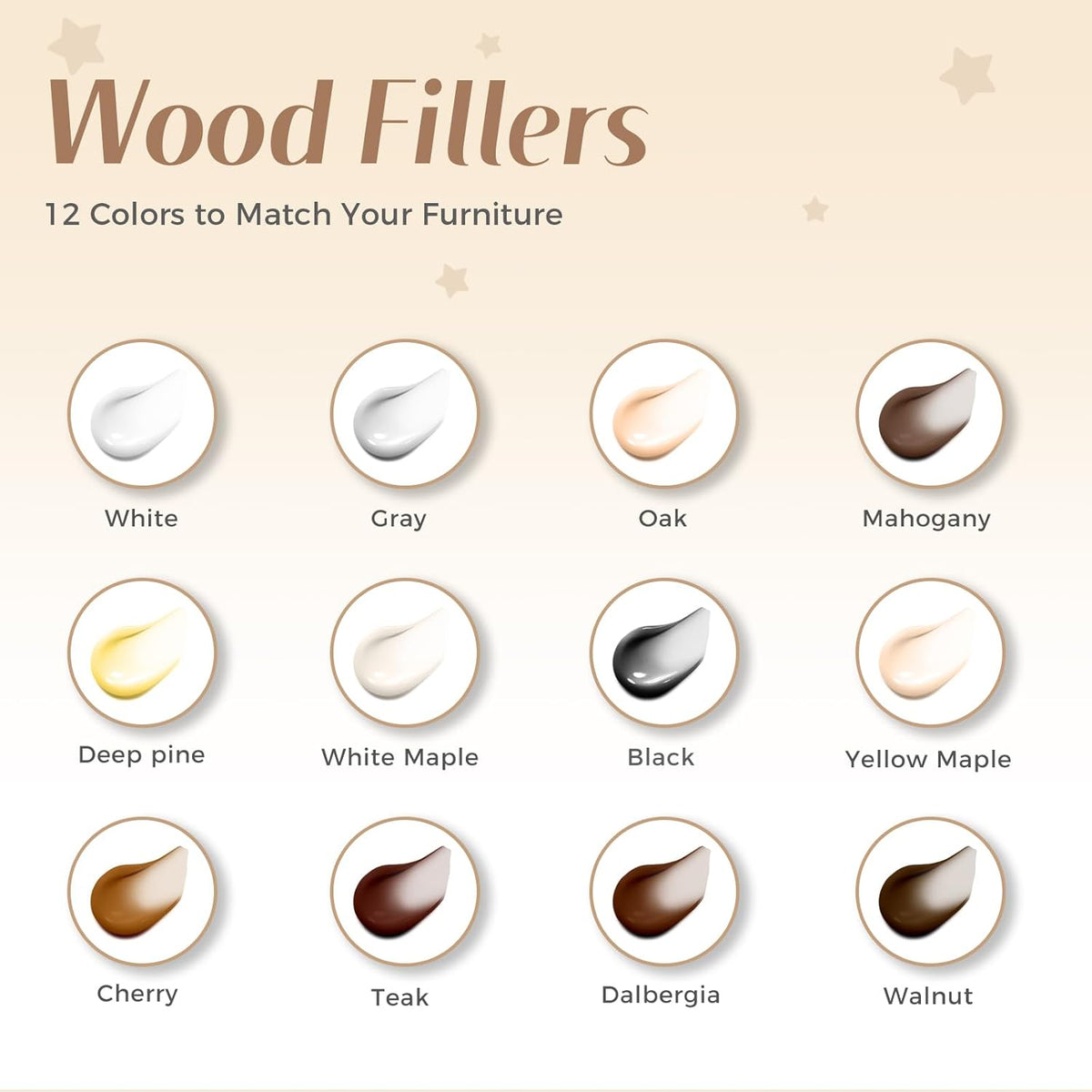 12 Colors Wood Furniture Repair Kit R909385