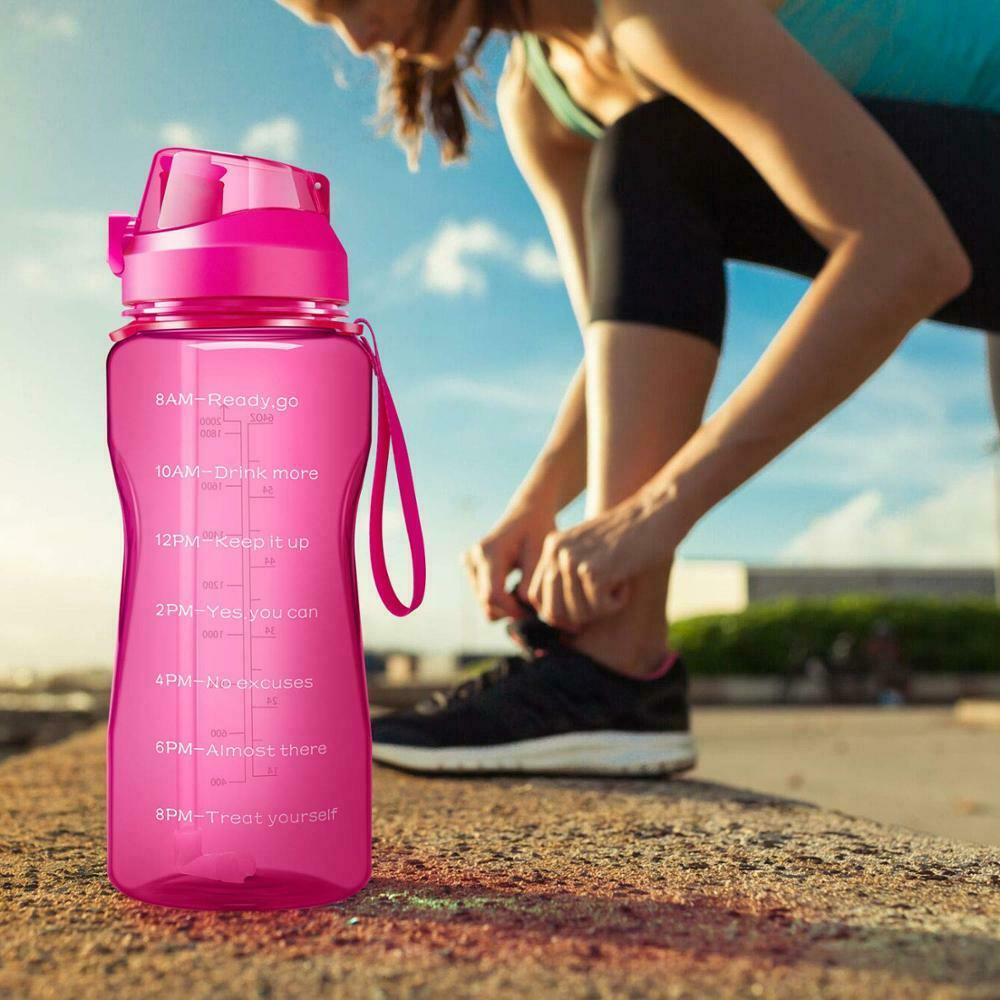 BPA Free 2.2L Water Bottle with Straw Z2472