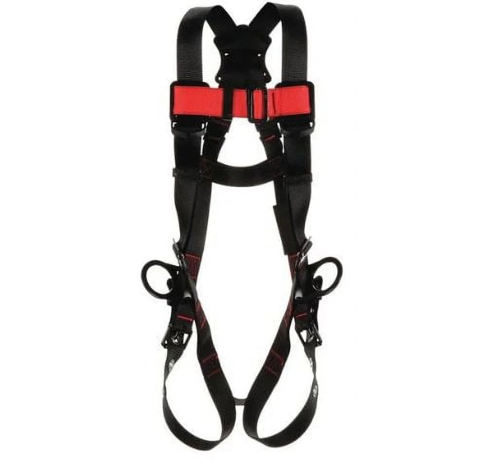 Black Polyester Vest Style Full Body Harness R7363
