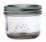 Wide Mouth Half-Pint 8 oz. Mason Jars with Lids and Bands, 12 Count F728796