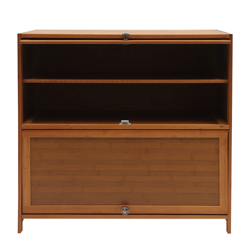 5 Tier Bamboo Shoe Rack Storage Bench C56641