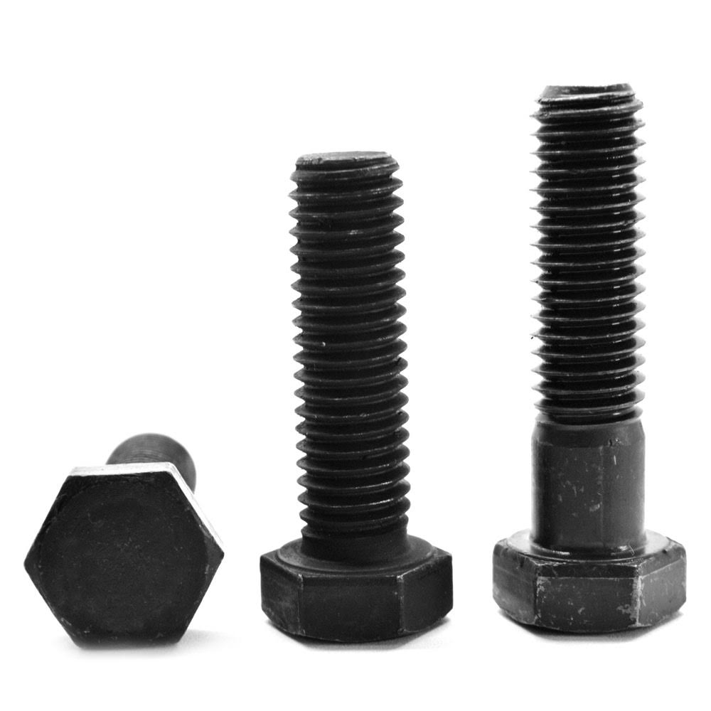 1 1/8x22-7 x 7x22 Coarse Thread Grade 8 Hex Cap Screw Alloy Steel Black Oxide O952