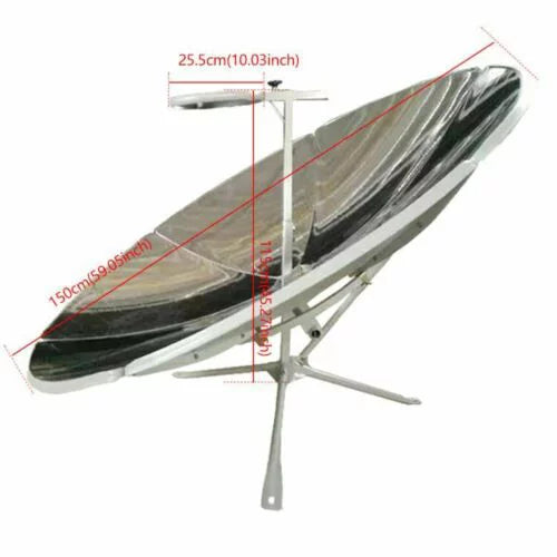 150 cm Diameter Portable Solar Cooker R857653