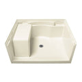 36 in. x 48 in. Single Threshold Shower Base in Biscuit Q275