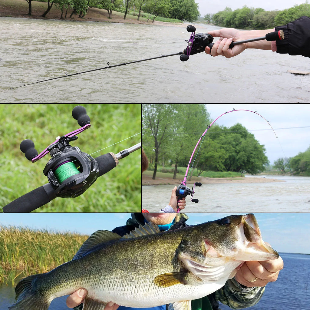 Casting Fishing Rod and Fishing Reel Combo W611157