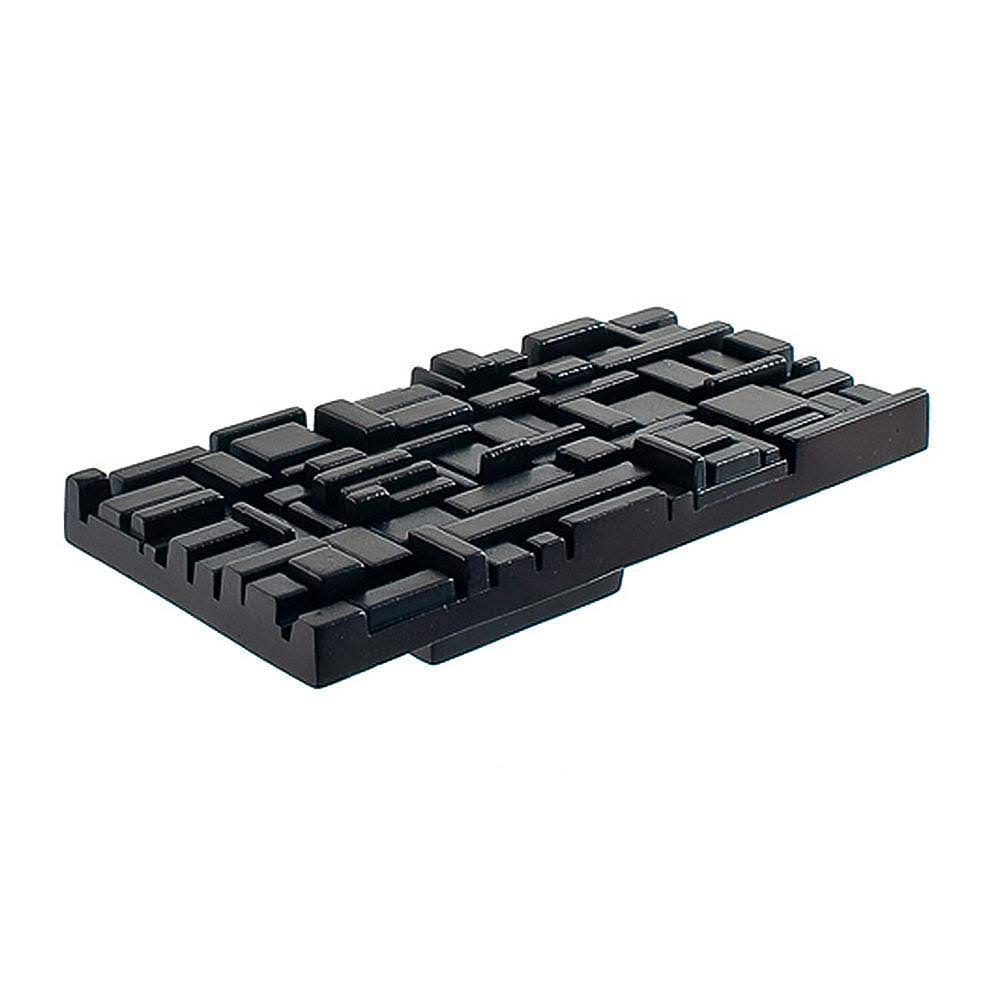 White Rectangular Cabinet Pull T287952