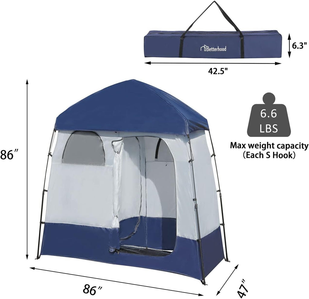 Camping Shower Tent with Floor M669354