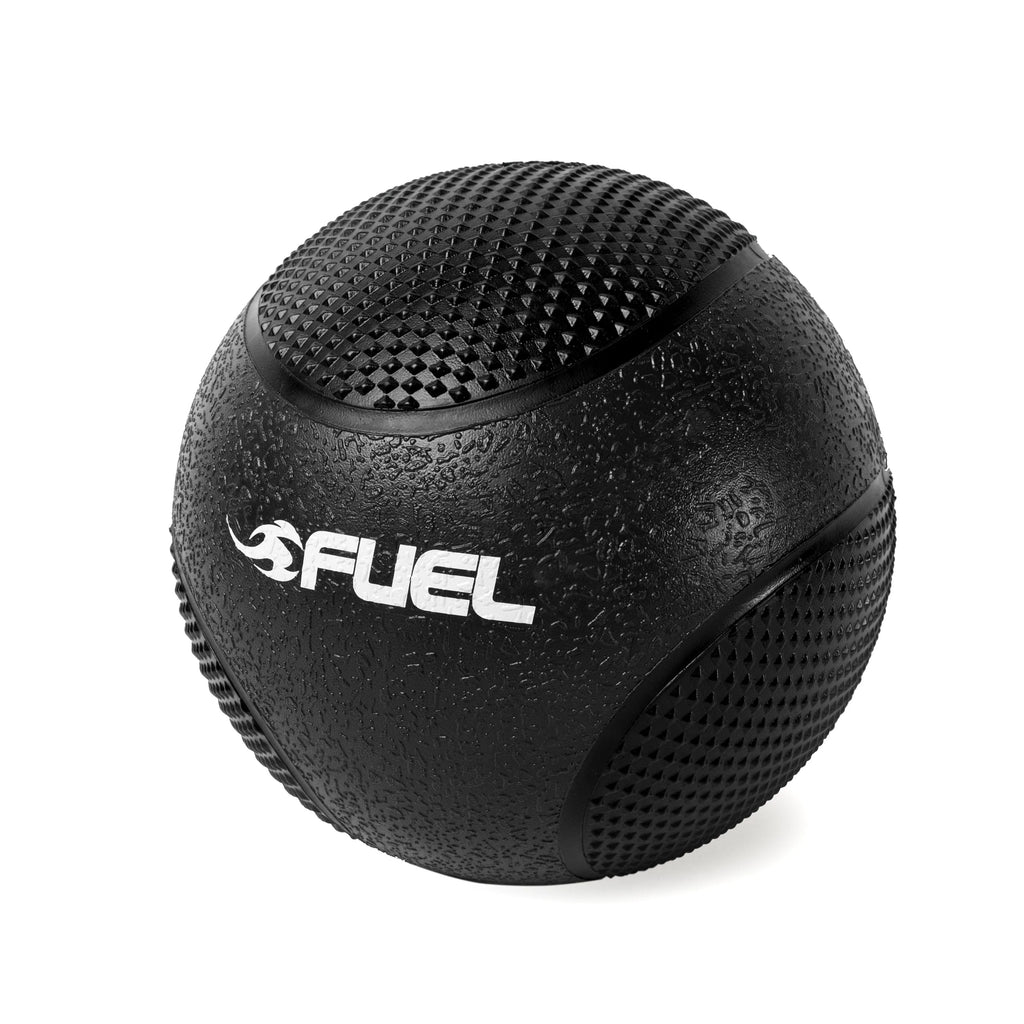 Weighted Rubber Textured Medicine Ball, 6 lbs F52176