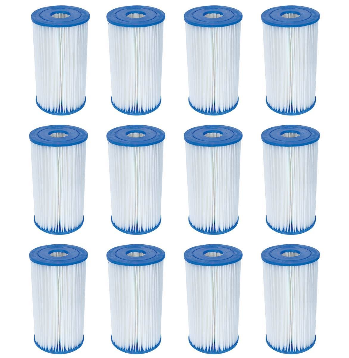 12-Pack Pool Filter Pump Replacement Cartridge Type IV W54314