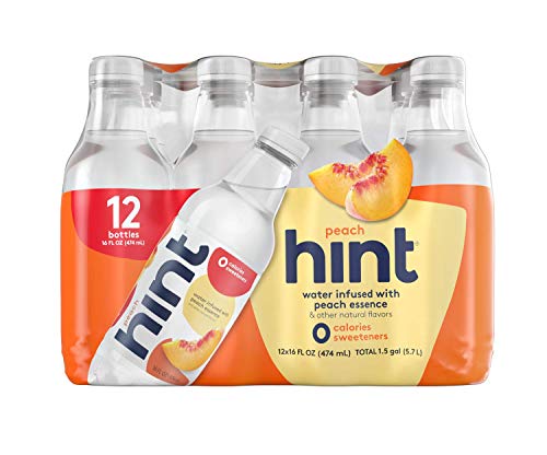 Hint Water Variety Pack 24 Bottles Zero Sugar Flavors Watermelon Blackberry Blueberry Lemon Strawberry Lemon Cherry Pineapple V1986