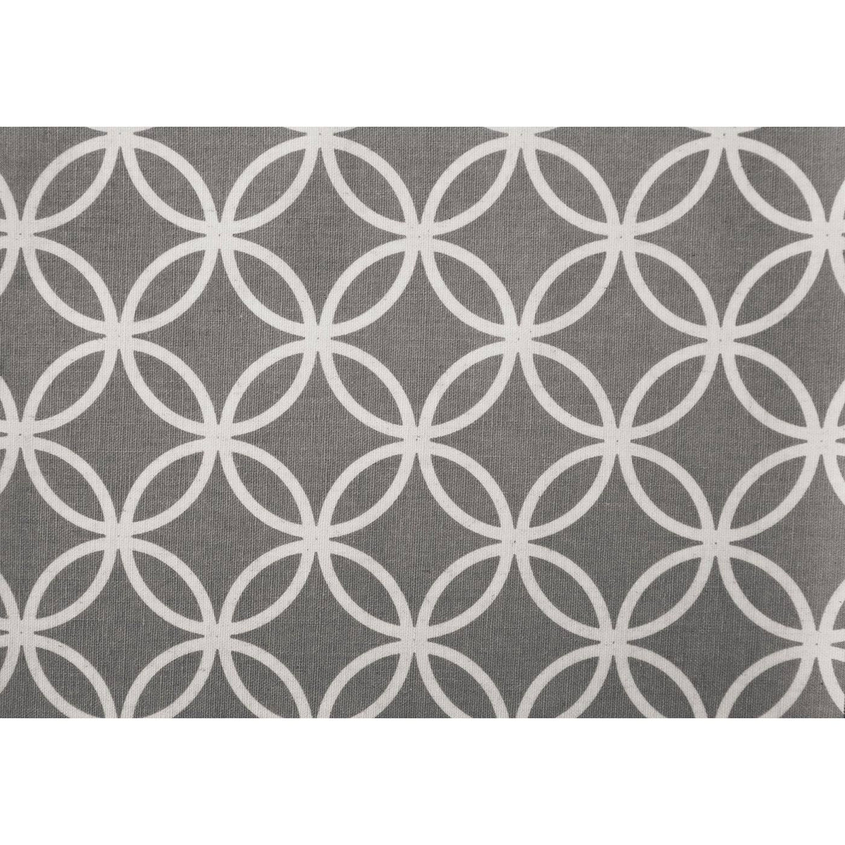 Swivel Grey Fabric Accent Chair B4074