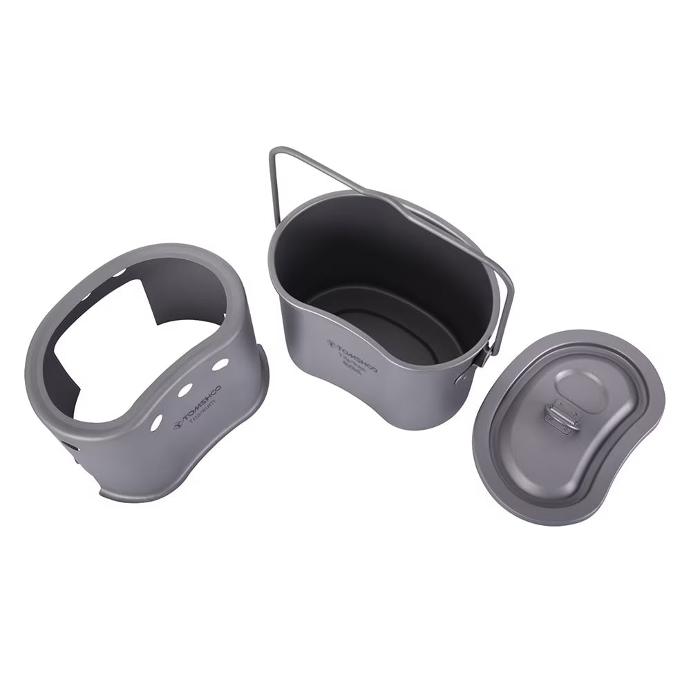 Outdoor Cookware Set Pot And Stove Portable Equipment K61007