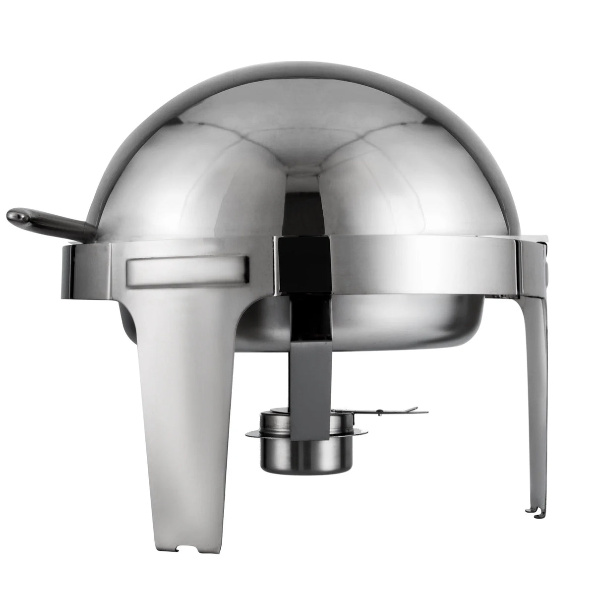 2 Packs Stainless Steel 6Qt Round Chafing Dish Buffet Warmer Set with Pans and Fuel Holders C2264