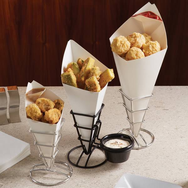 20 oz Square Cardboard Cone X7005
