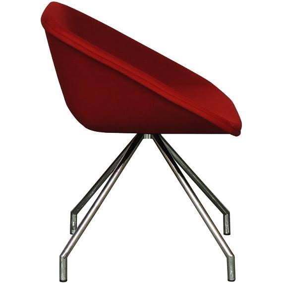 Orange Camira Wool Swivel Chair Y66618