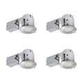 Brushed Nickel 4 in. Recessed Lighting Kit S3805