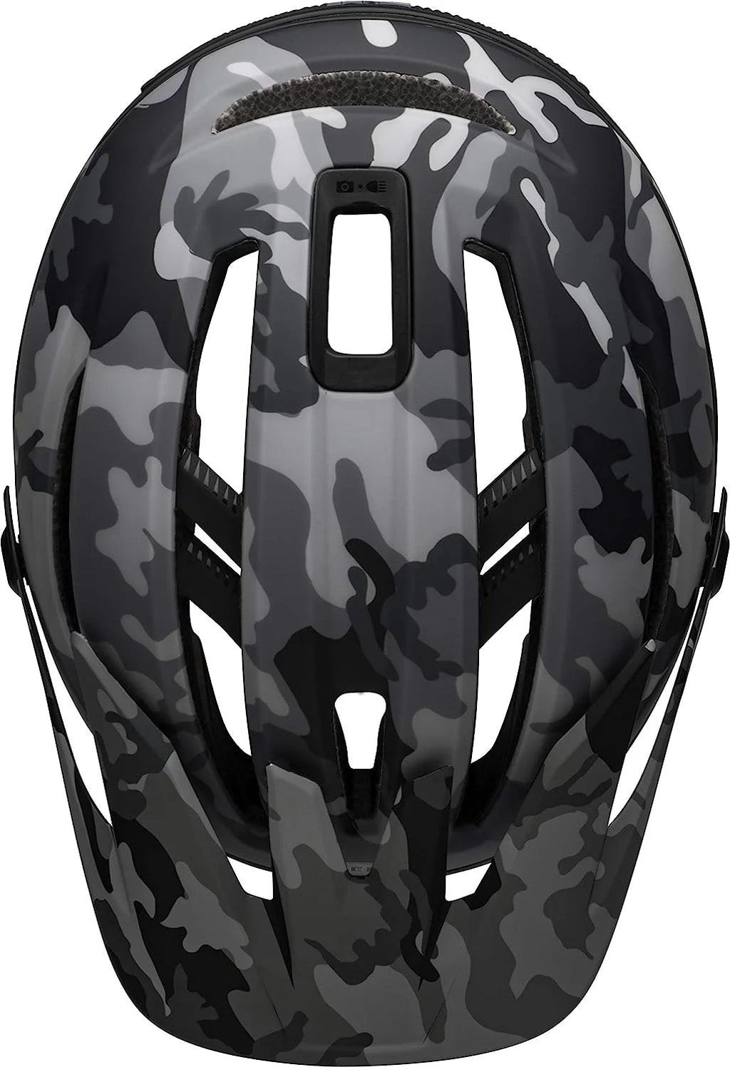 Matte Gloss Black Camo Mountain Bike Helmet C7170