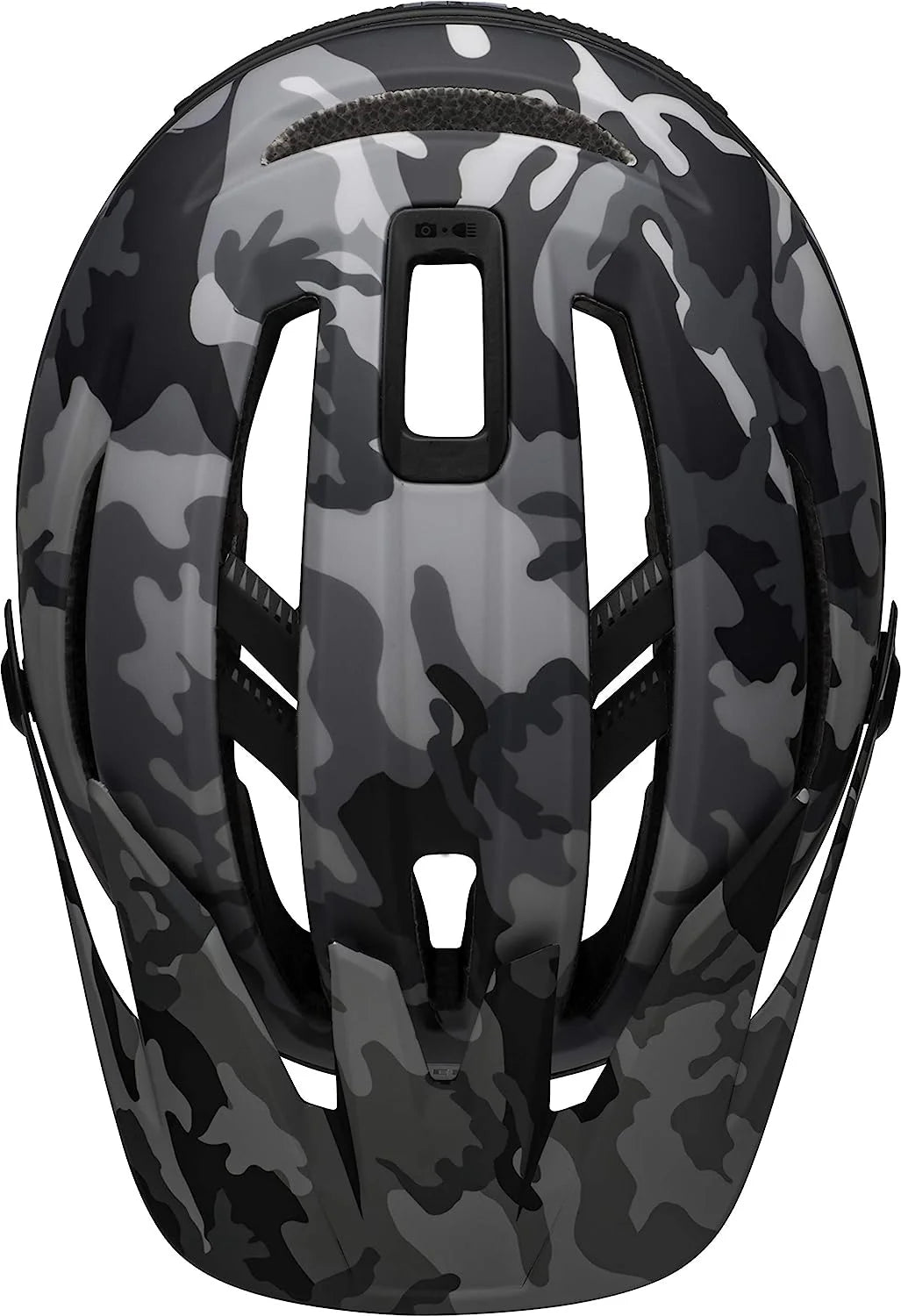 Matte Gloss Black Camo Mountain Bike Helmet C7170