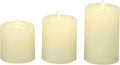 Flameless Candle with Remote Set of 3 Pack of 2 S340